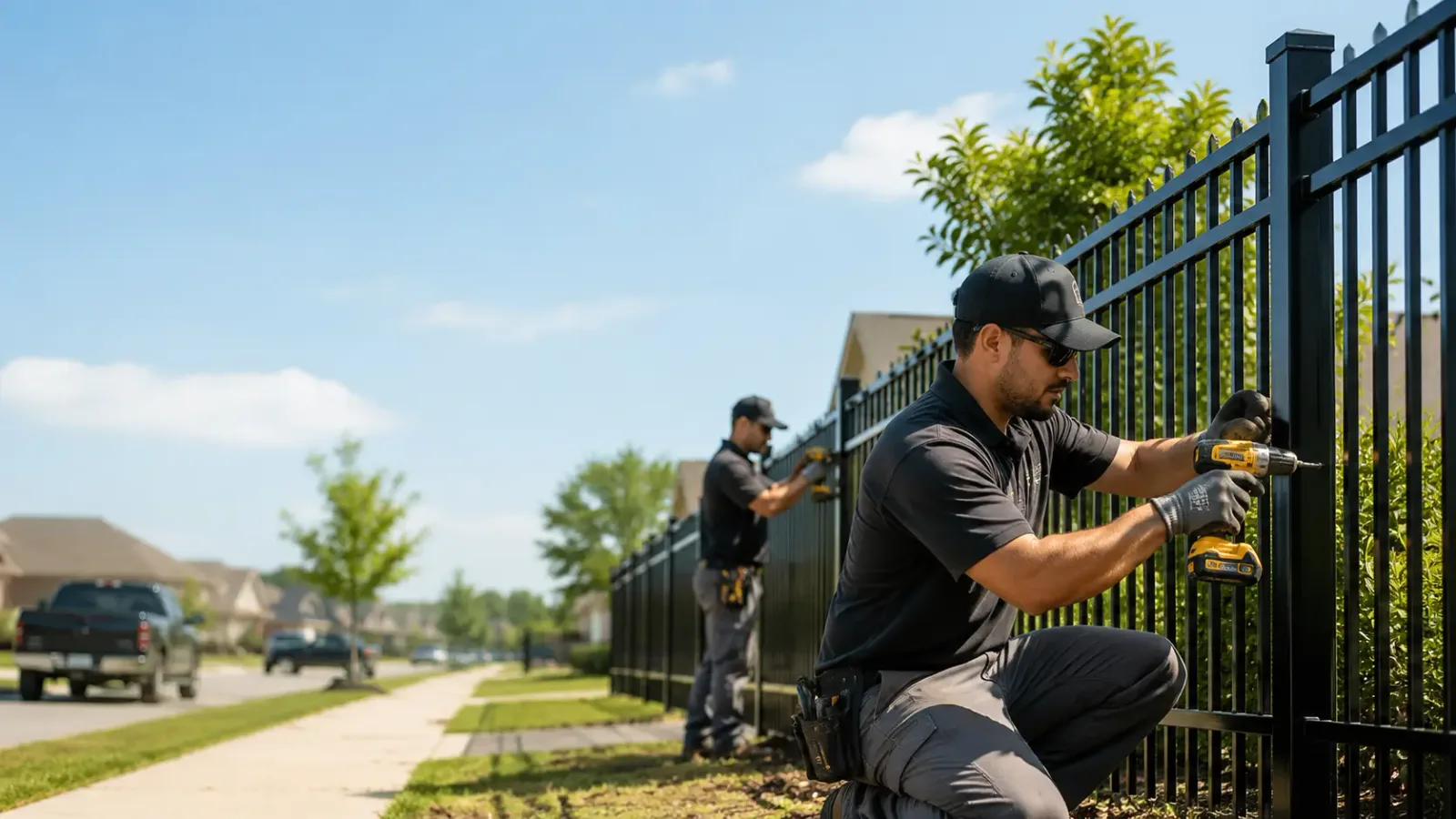 Metal Fence Installation in Hague, VA